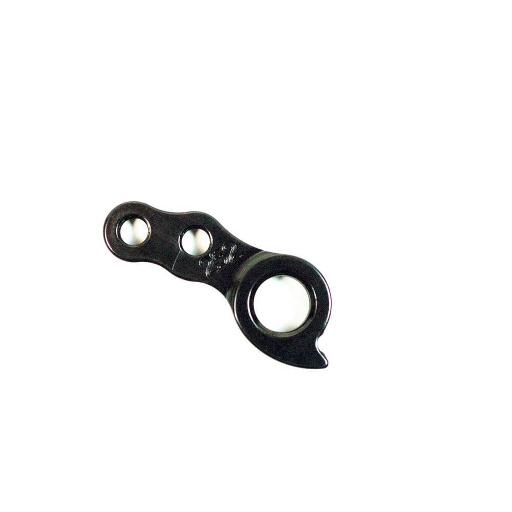 Wheels Manufacturing CNC machined anodized derailleur hanger dropout for bike component replacement and repair.