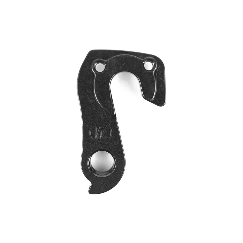 Wheels Manufacturing CNC-machined replaceable derailleur hanger dropout for bike components, OEM replacement part.