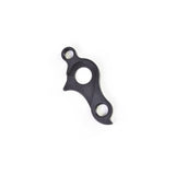 Wheels Manufacturing CNC machined replaceable derailleur hanger dropout for bike components, shown in close-up detail.