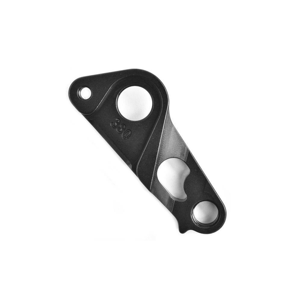 Wheels Manufacturing CNC-machined derailleur hanger dropout for bike component replacement, compatible with OEM bicycle frames.