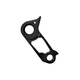 Wheels Manufacturing CNC machined replaceable derailleur hanger dropout for bike components, silver and precision-machined.