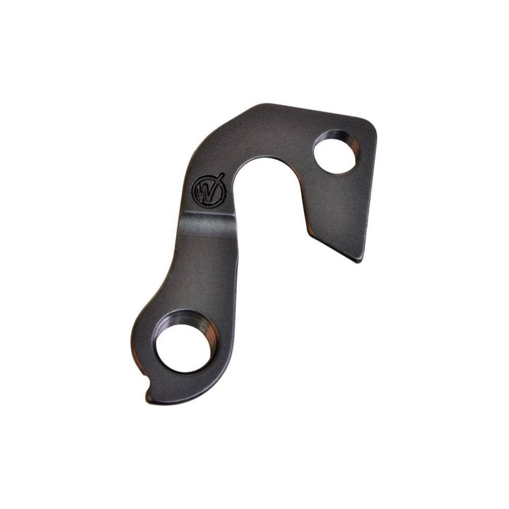 Wheels Manufacturing replaceable derailleur hanger 431 CNC machined dropout for bike components, showcasing precise metal craftsmanship.