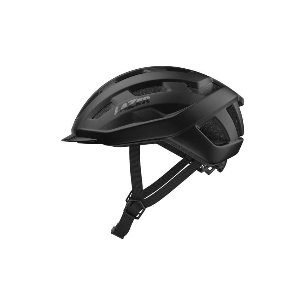 Lazer Compact cycling helmet with Turnfit TS Plus adjustment system, ventilation, and aerodynamic design for cycling safety.
