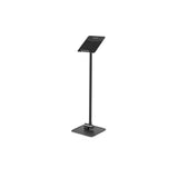 Elite Posa indoor cycling device support stand with adjustable holder for laptop, tablet, and smartphone.
