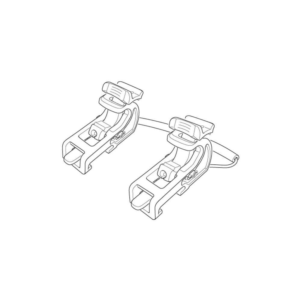 Thule Pack'n Pedal replacement upper hook for Shield Pannier, a secure fit accessory for bike panniers.