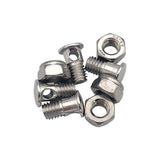 M Part Universal Mudguard Eye Bolts with Nuts for Primo Guard 2nd Gen, set of four, shown with hardware for bike protection accessories.