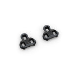 Garmin Rally RK replacement cleats with zero degree float, designed for pedal efficiency and secure bike pedal attachment.