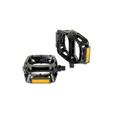 M Part Essential Alloy Platform Pedals With Moulded Pins 9/16 Inch Thread Flat Pedal