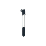 M Part Duo Mini Pump for bikes with dual-action design, auto-select valve head, and frame bracket for easy cycling inflation.