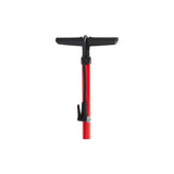 M Part Essential floor pump with auto-select head and 180 PSI gauge for bike tires, durable accessories for cycling maintenance.