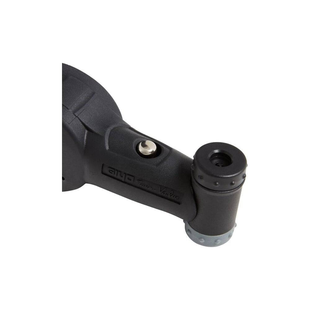 Truflo 1.5-inch portable pressure gauge for tyres, compatible with Presta and Schrader valves, measures up to 160 PSI.