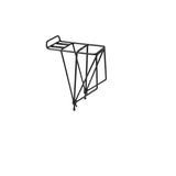 M Part AX4 alloy rear rack with four vertical spurs mounted on a 26-inch MTB bike, designed for trekking and bike accessories.