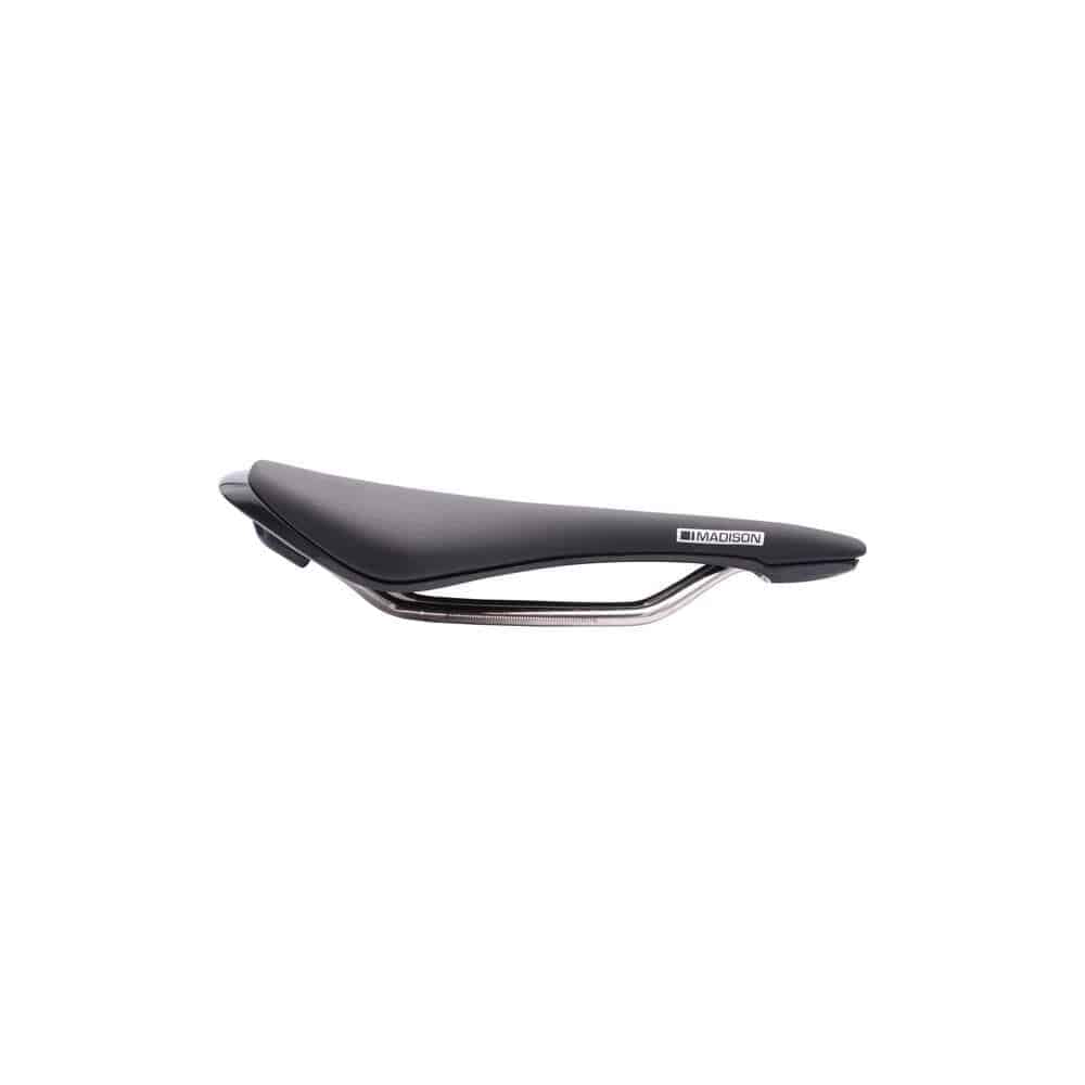 Madison Flux Aero Short Alloy Titanium Rail Saddle