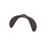 Madison Eyewear Cipher sunglasses spare nose piece in matte black, replacement part shown on a plain background.