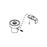 Park Tool 512A sliding cup assembly replacement for HHP-1 and HHP-2 workshop hydraulic repair tools.