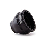 Park Tool BBT-49.3 16-Notch 39mm Bottom Bracket Tool for Shimano and Token, shown with handle and notched end for bike maintenance