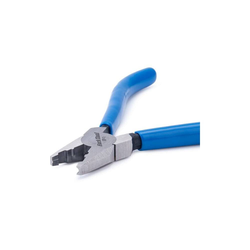 Park Tool EP-1 end cap crimping pliers for brake, derailleur, and dropper cables, designed for workshop use.