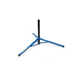 Park Tool PRS-26 Team Issue bike repair stand with adjustable clamp and tripod base, ideal for workshop bike maintenance.