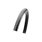 Maxxis DTH BMX tyre with Silkworm puncture protection and dual-compound tread, designed for durable BMX cycling performance.