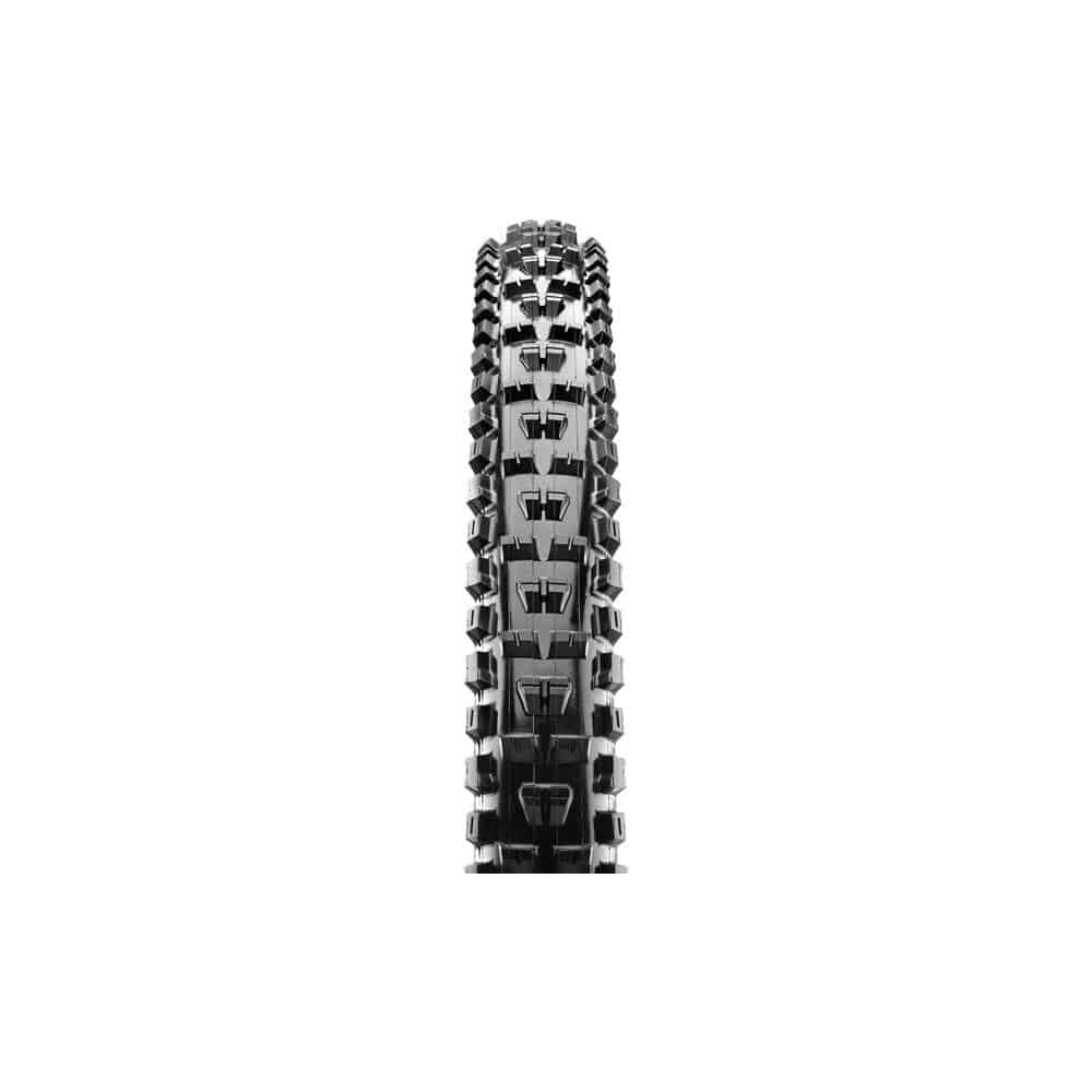 Maxxis High Roller II mountain bike tyre with tubeless ready design and EXO Protection for rugged off-road riding.