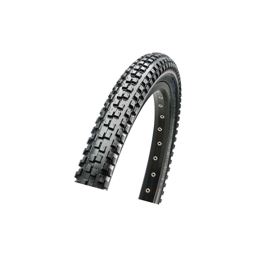 Maxxis Maxx Daddy 20x2.00 BMX trail tyre with wire bead and single compound rubber, designed for bicycle components.
