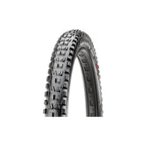 Maxxis Minion DHF mountain bike tubeless-ready tire with EXO protection, featuring aggressive tread for downhill and trail riding.