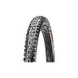 Maxxis Minion DHF mountain bike tubeless-ready tire with EXO protection, featuring aggressive tread for downhill and trail riding.