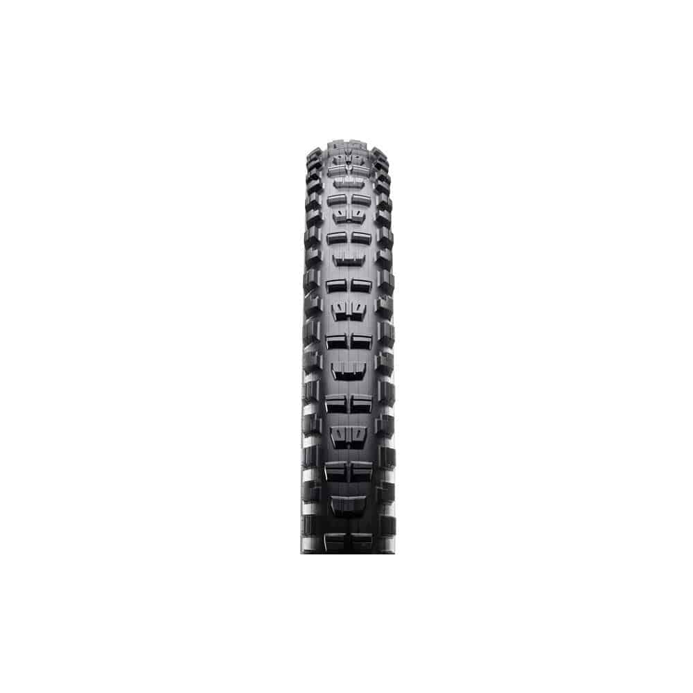 Maxxis Minion DHR II 27.5x2.8 tubeless folding mountain bike tire with MaxxTerra rubber and EXO sidewall protection.