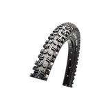 Maxxis Minion DHR II downhill tire with tubeless ready design and Wide Trail Technology for mountain biking traction and durability.