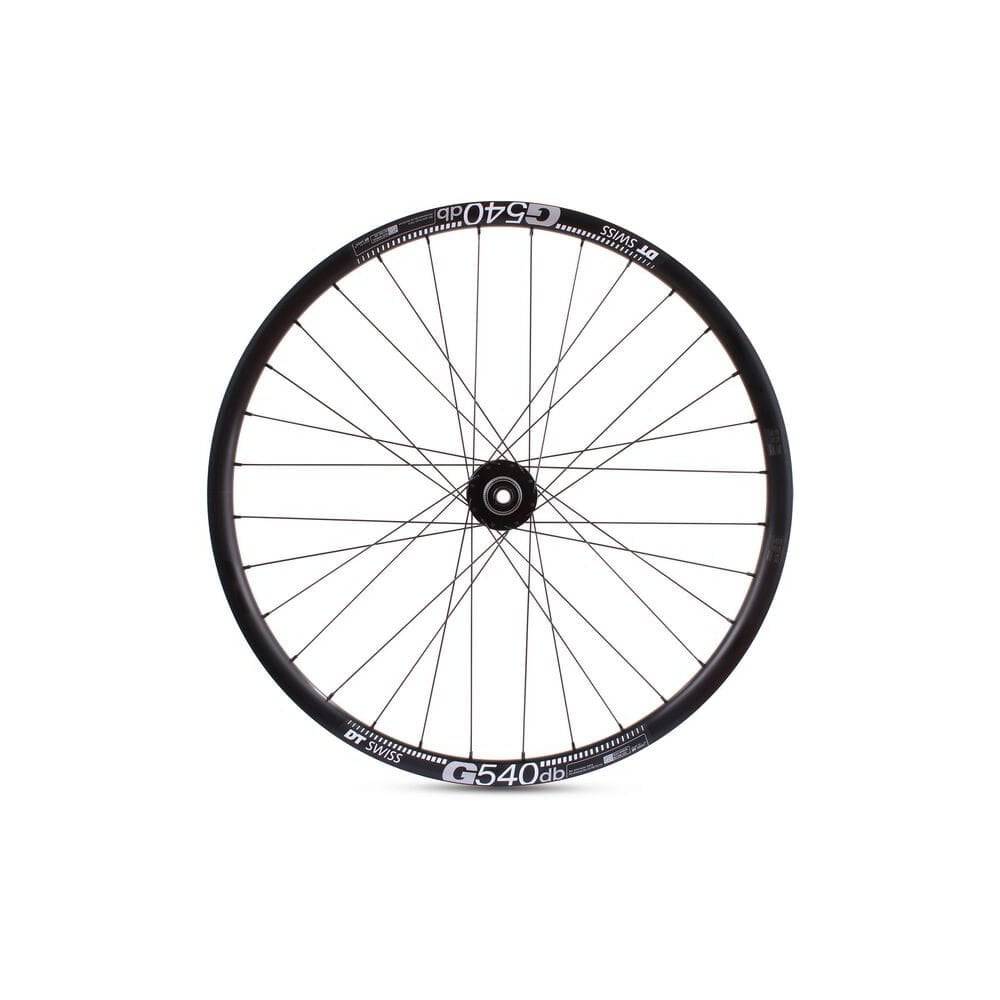 M Part Wheels Gravel front wheel with Shimano Nexus Dynamo hub and G 540 TLR rim in black, designed for 650B tires.