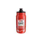 Elite Fly Team Racing Bottle, lightweight cycling hydration bidon in 550ml and 750ml sizes, designed for cycling accessories.