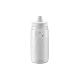 Elite Bottles Fly Tex Smoke 550ml racing bidon with enhanced grip and fast-open cap, designed for cycling accessories.