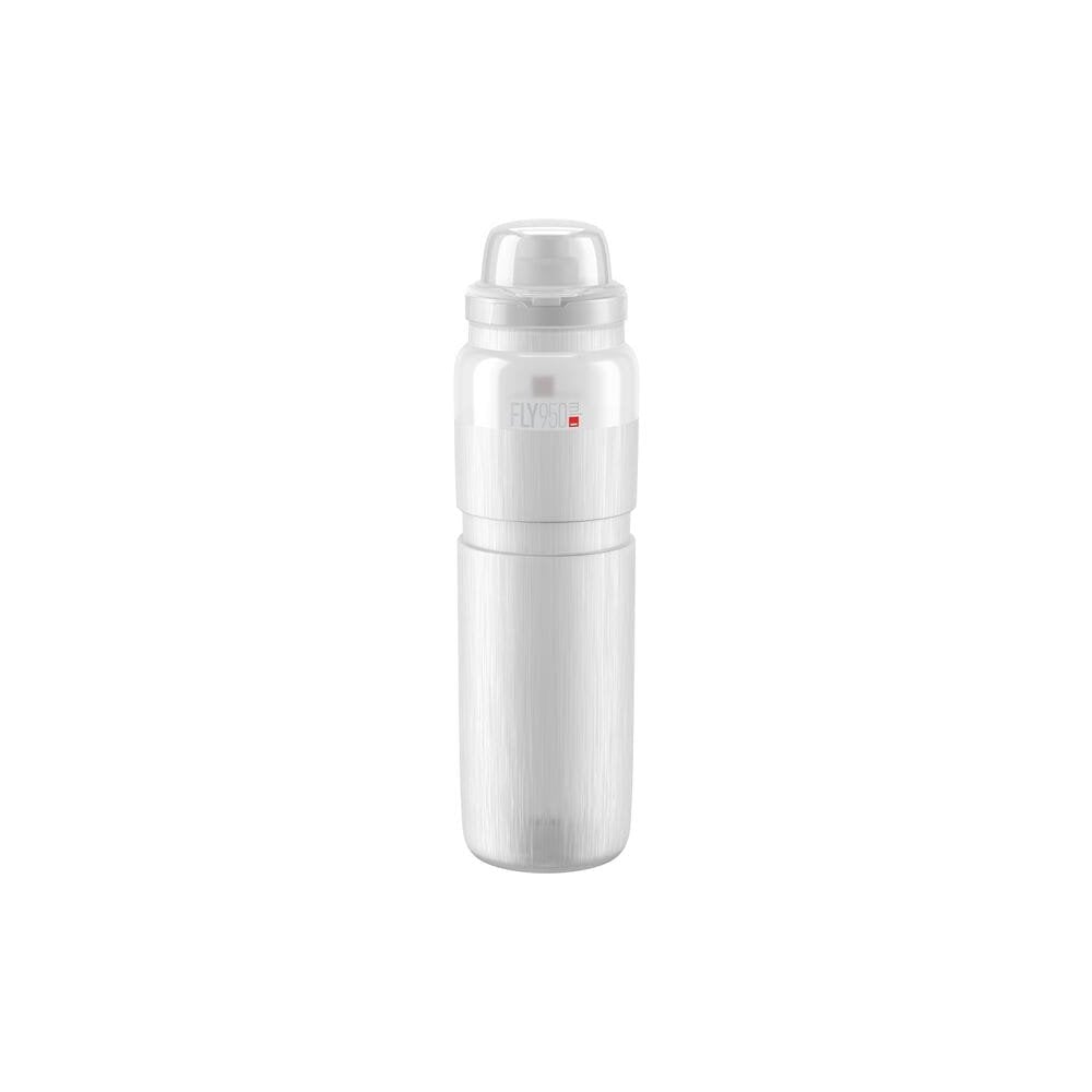 Elite Fly Tex MTB hydration bottle with grip, lightweight mountain bike accessory designed for easy handling and hydration.