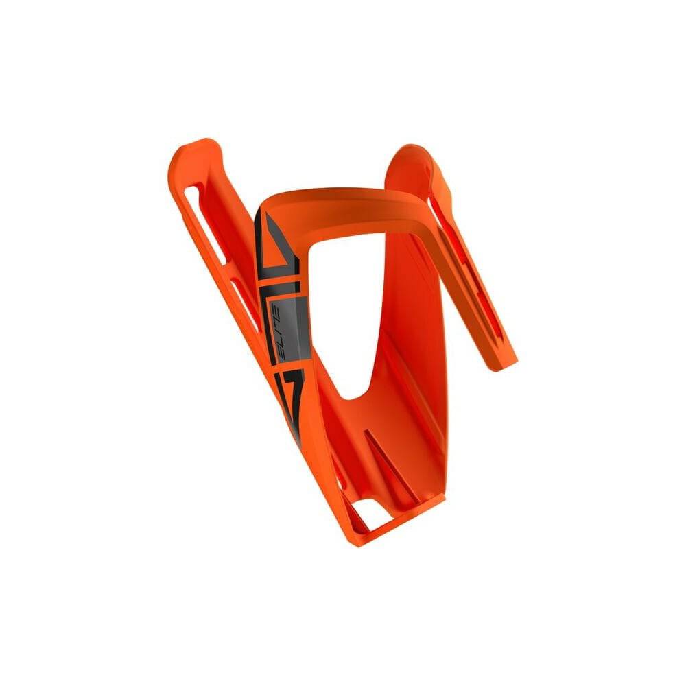 Elite Cages Ala resin bottle cage, durable fibreglass reinforced cycling accessory with sleek design and secure bottle hold.