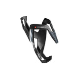 Elite Cages Custom Race Plus resin bike bottle cage for secure hydration, mounted on a bicycle frame.