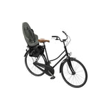 Thule Yepp 2 Maxi child bike seat rear rack mount accessory, designed for safety and comfort on bikes.