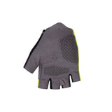 Madison cycling gloves with padded grip, reflective prints, and fingerless design for comfortable biking.