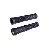 ODI Hucker BMX grips with California beach design, 160mm length, no flange, durable rubber handlebar grips for BMX bikes.