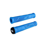 ODI Hucker BMX grips with no flange, 160mm length, featuring a California beach design for bike handlebar control.