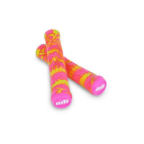 ODI Hucker BMX grips with California beach design, 160mm no flange handlebar grips for bike components.