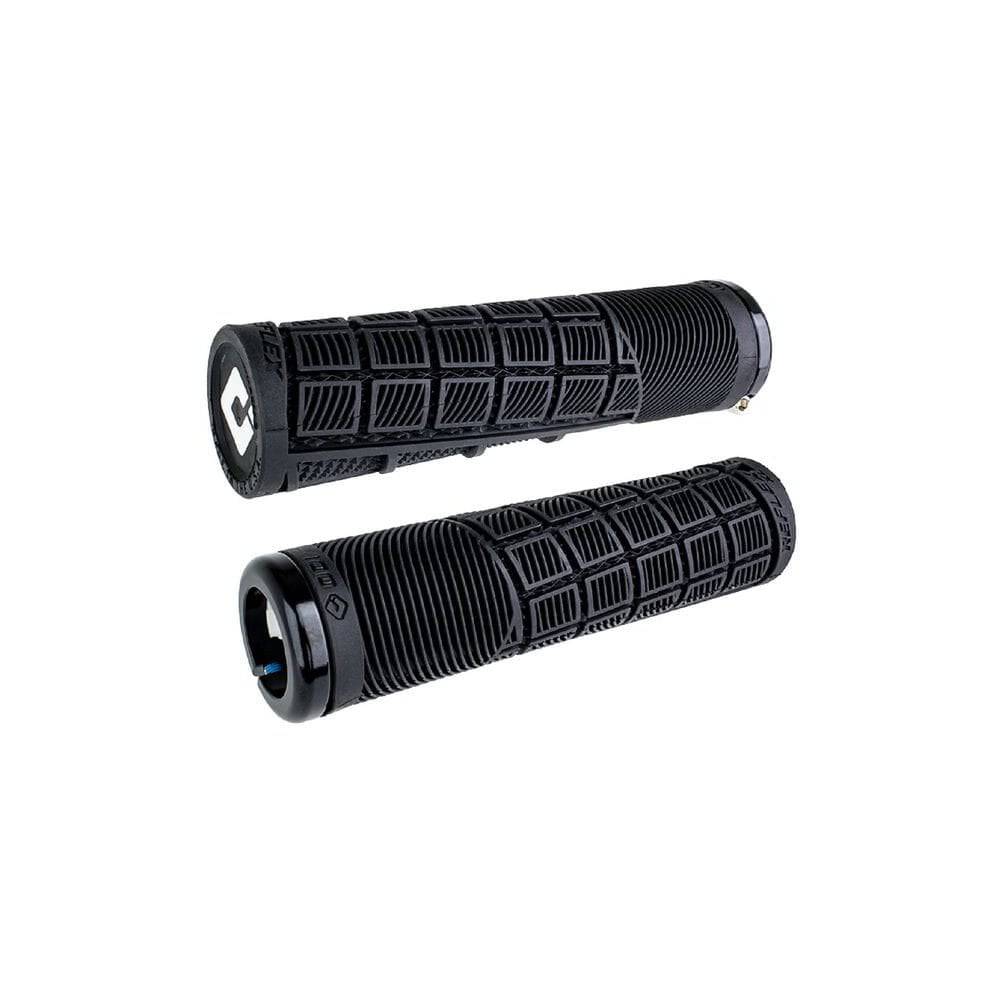 ODI Reflex XL MTB lock-on grips with ergonomic design for enhanced comfort and control on mountain bikes.