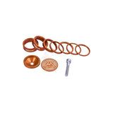 Wheels Manufacturing Pro StackRight headset spacer kit for bike, includes various spacers for bike headset assembly and adjustment.