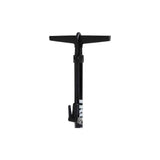 Truflo Easitrax 4 floor pump with auto-select head and pressure gauge for bike tires and sports equipment inflation.