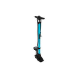 Truflo Easitrax 4 floor pump with auto-select head and pressure gauge, bicycle tire inflator and accessories.