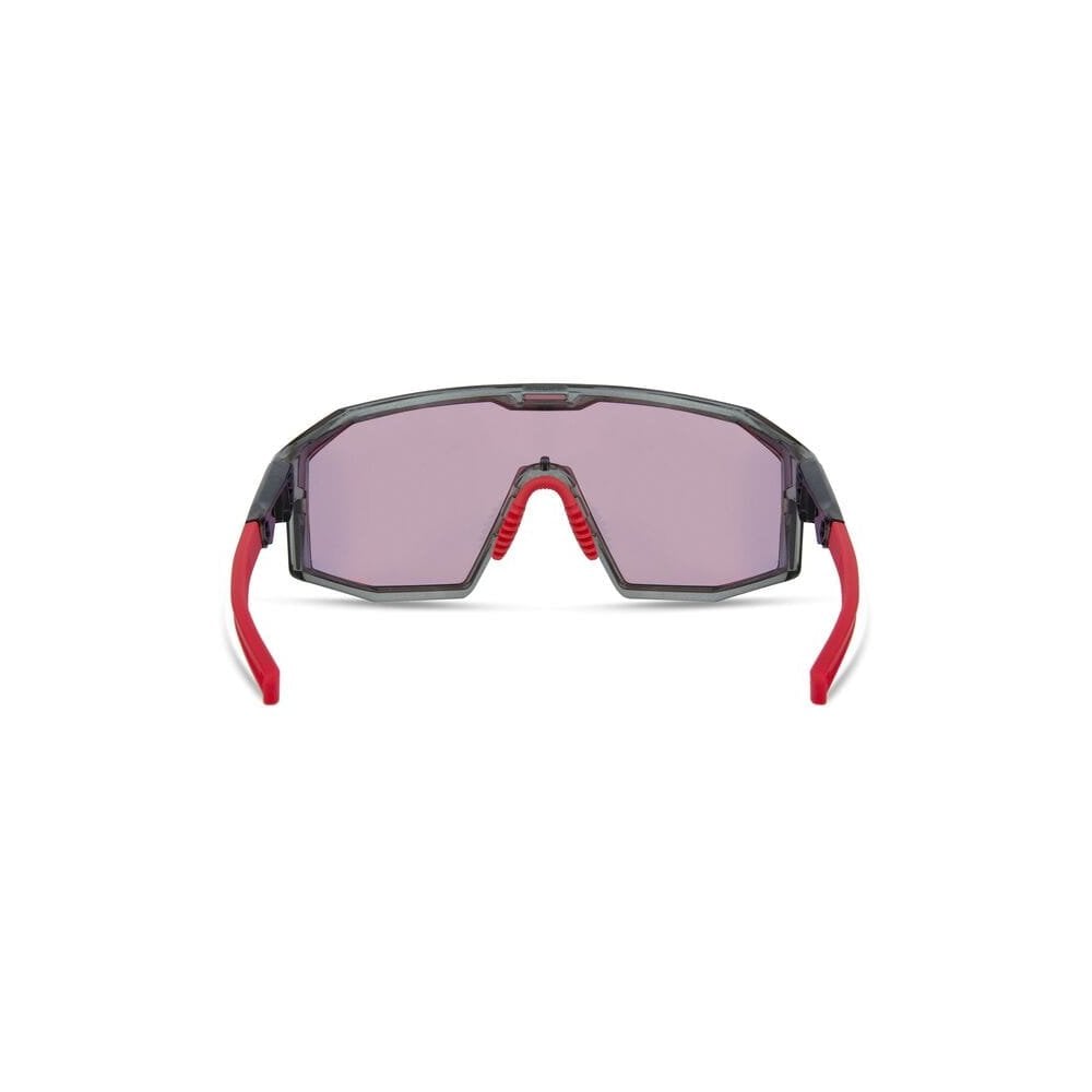 Madison Enigma glasses with photochromatic lenses and RX insert compatibility, showcasing stylish eyewear with adjustable features.