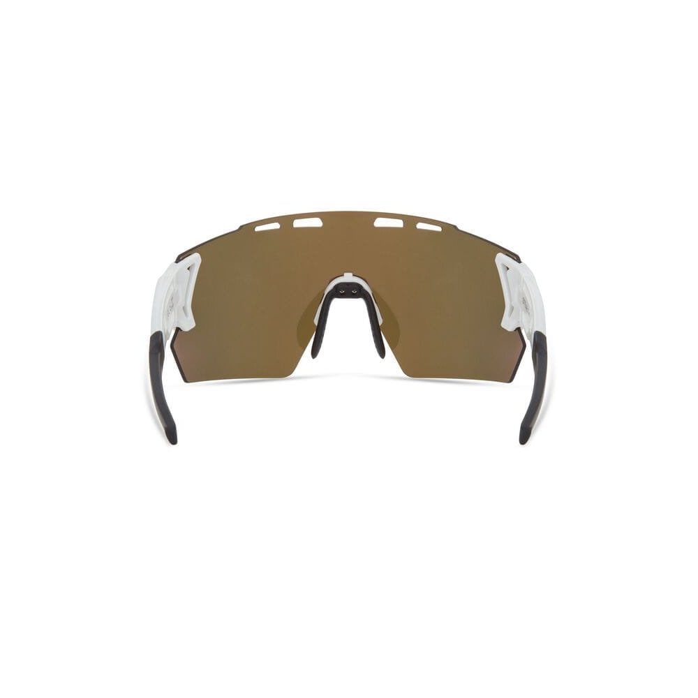 Madison Eyewear 3-pack frameless stealth riding glasses with interchangeable lenses, designed for outdoor riding activities.