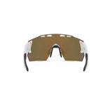 Madison Eyewear 3-pack frameless stealth riding glasses with interchangeable lenses, designed for outdoor riding activities.