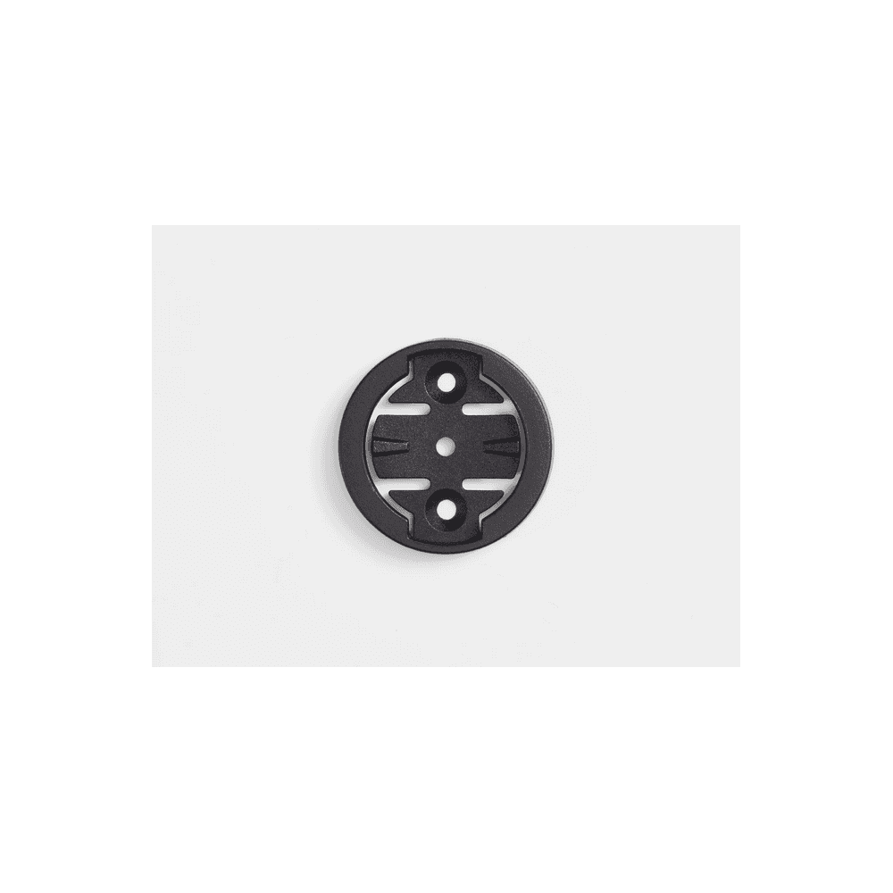Bontrager Pro Blendr Garmin Adapter Puck in black for Blendr stem mounts, accessory for bike navigation and device integration.