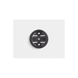 Bontrager Pro Blendr Garmin Adapter Puck in black for Blendr stem mounts, accessory for bike navigation and device integration.