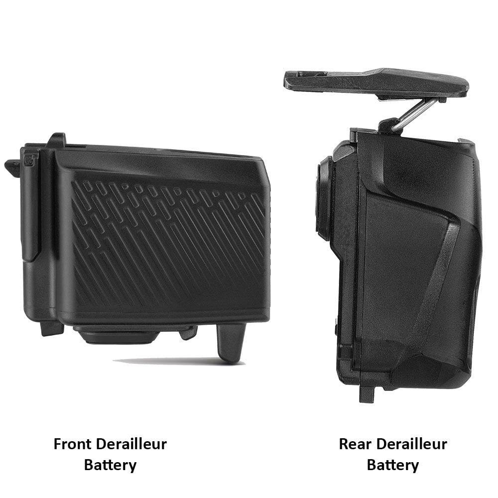 Campagnolo Super Record 12x wireless battery with cables and fast charger, high-performance cycling component for professional bikes.